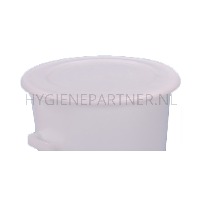 BA411006-50 Hermetisch klemdeksel voor ton 75/110 liter wit